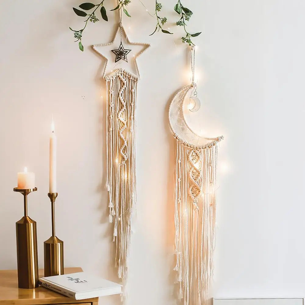 Boho Nordic Macrame Mini Dreamcatchers / Wall Hangings