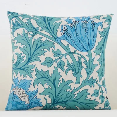 Cool Nordic Floral Cushion Covers in Vibrant Colours