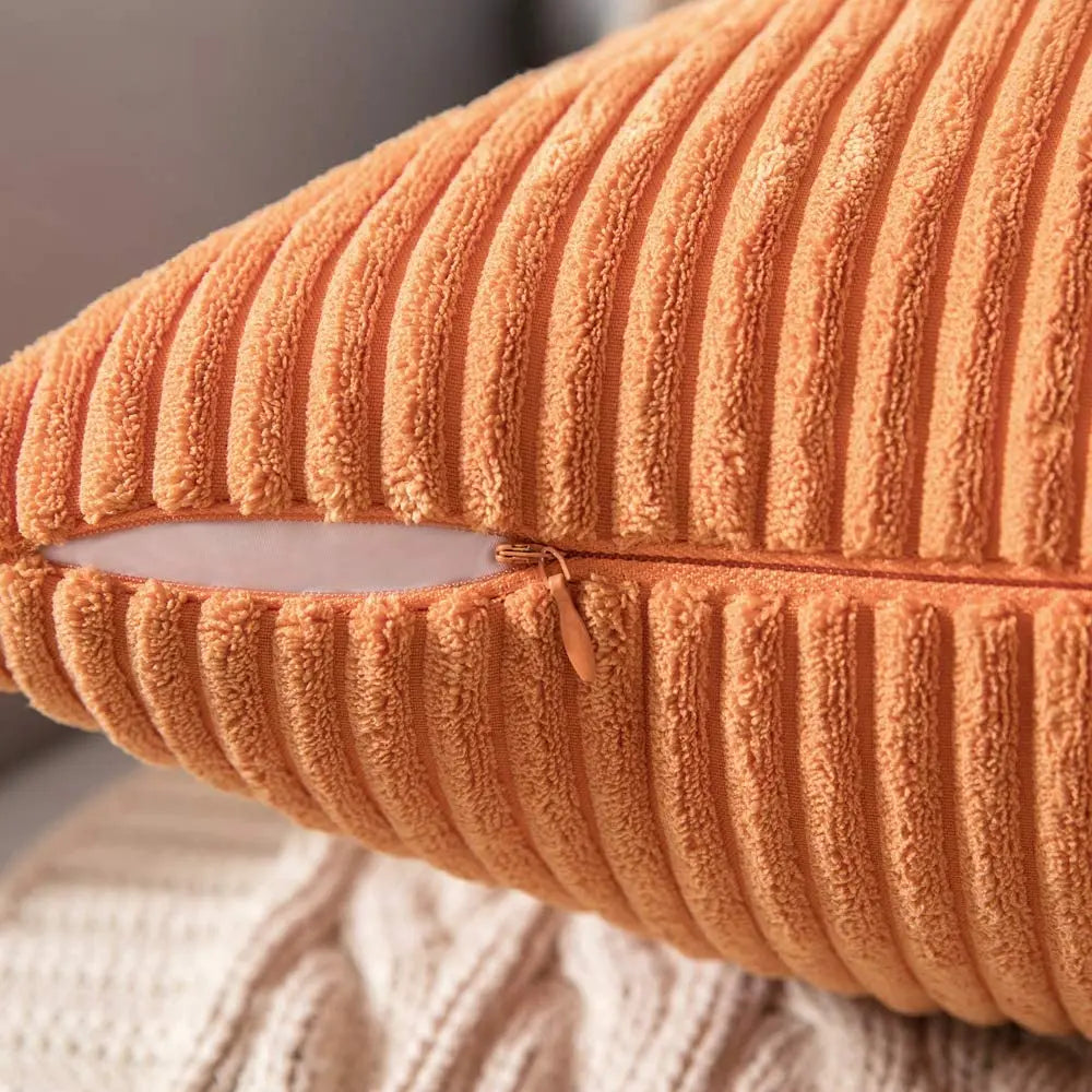 Cool And Soft Corduroy Cushion Covers - Many Colours & 2 sizes