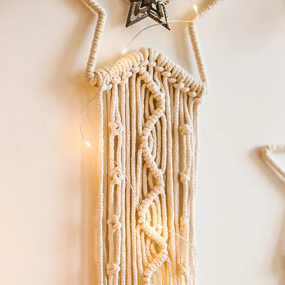 Boho Nordic Macrame Mini Dreamcatchers / Wall Hangings