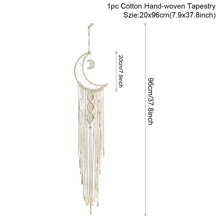 Boho Nordic Macrame Mini Dreamcatchers / Wall Hangings