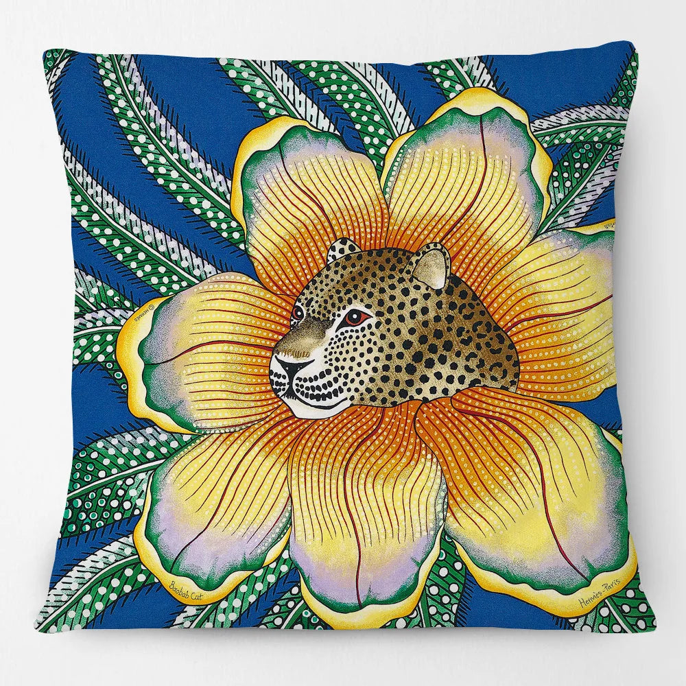Colourful Jungle Giraffe & Zebar Cushion Covers 18in (45cmx45cm)
