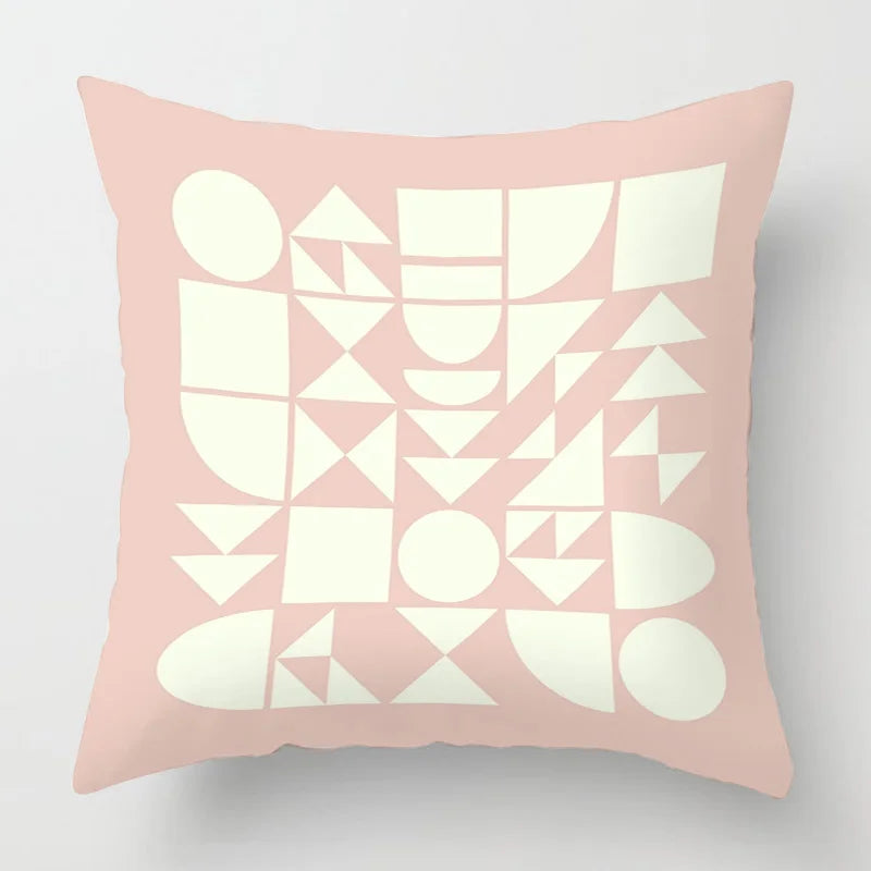 Cool Abstract Geometric Art Printed Cushion Covers - 2 Sizes
