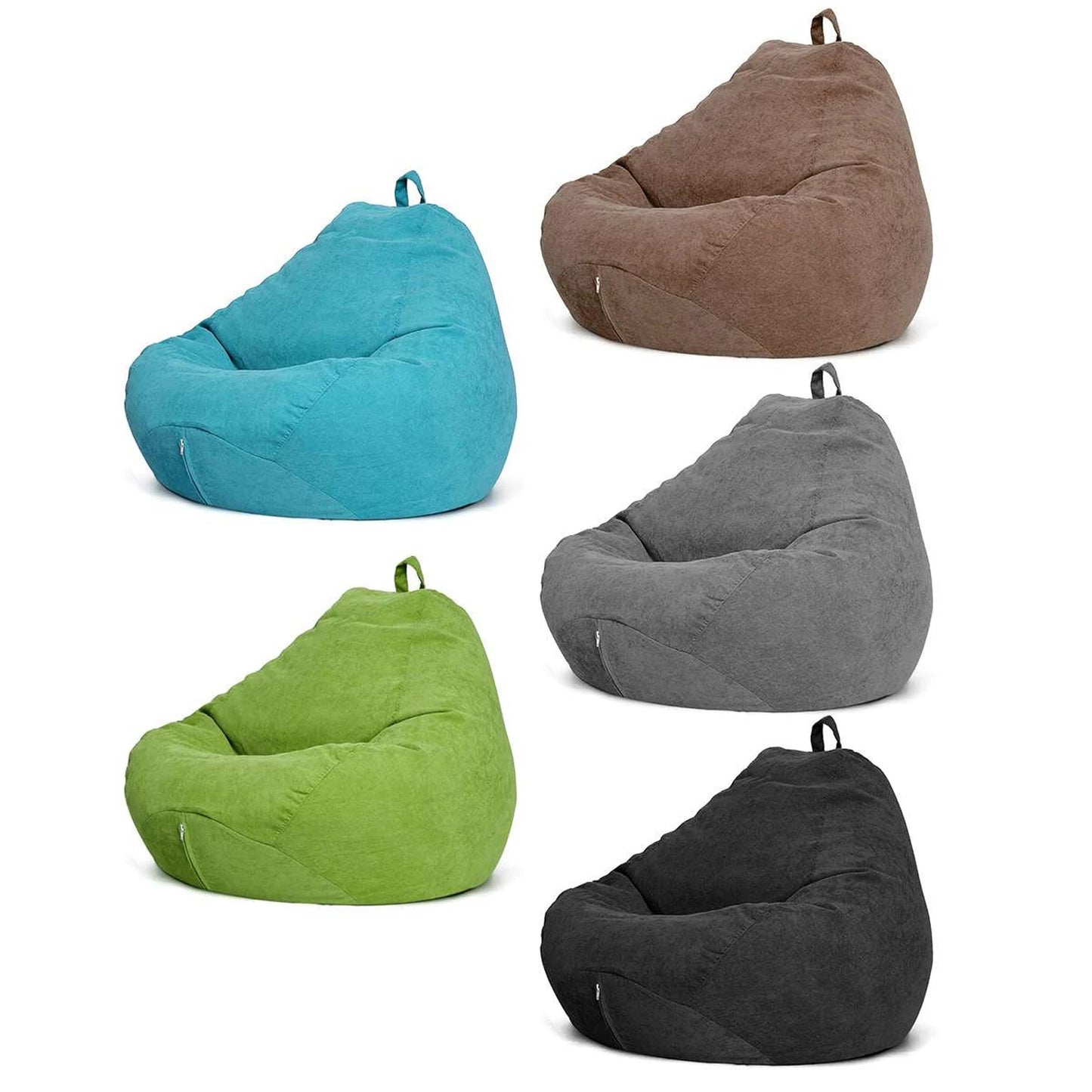 Thin-Lined Corduroy Bean Bag Covers - Available in different colours