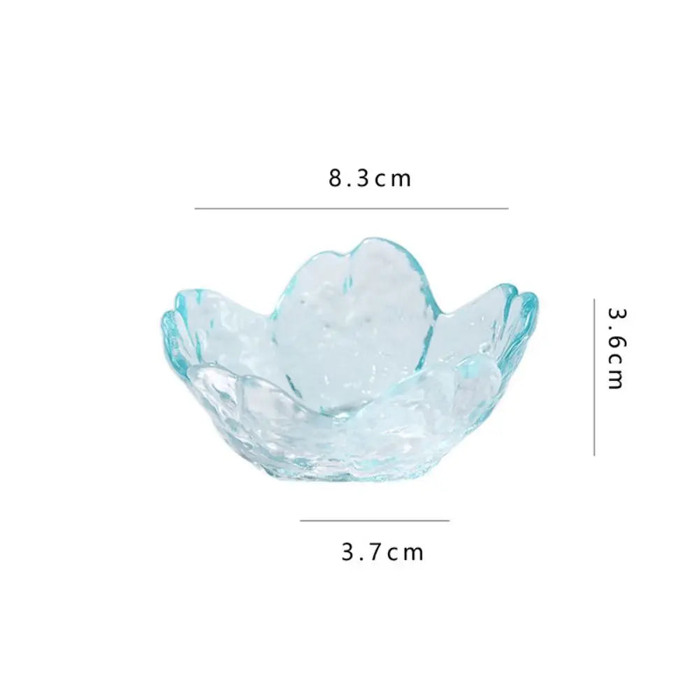 Cute Glass Flower Bowls for Candle Sand Wax