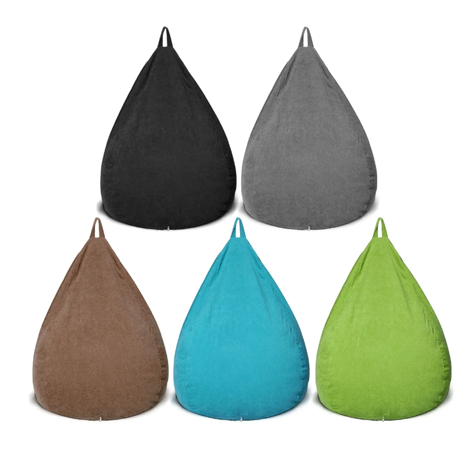 Thin-Lined Corduroy Bean Bag Covers - Available in different colours