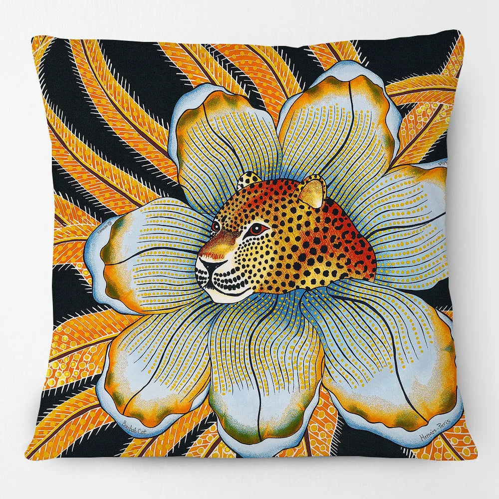 Colourful Jungle Giraffe & Zebar Cushion Covers 18in (45cmx45cm)