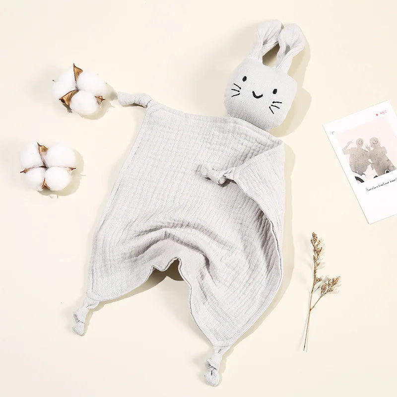 Rabbit 100% Cotton Comfort Blankets for Baby