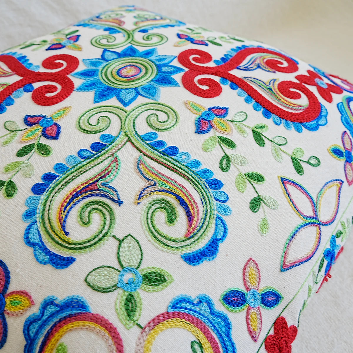 Bohemian Mandala Embriodered Cushion Covers - 18in x 18in
