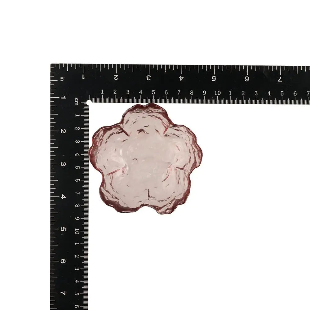 Cute Glass Flower Bowls for Candle Sand Wax