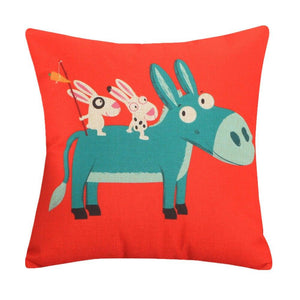Children's Animal Cushion Covers - Indimode