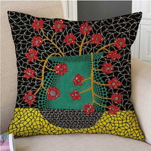Vase Mosaic Polka Dot Japanese Art Cushion Covers 
