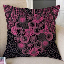 Vine Mosaic Polka Dot Japanese Art Cushion Covers 