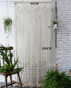 Handmade Boho Macrame Door Curtains / Wallhangings