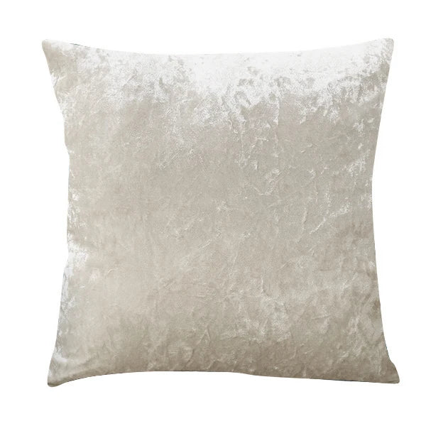 Crushed Velvet Cushion Covers - Many Colours & 2 Sizes