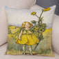 Children's Flower Fairies Cushion Covers 45cm x 45cm