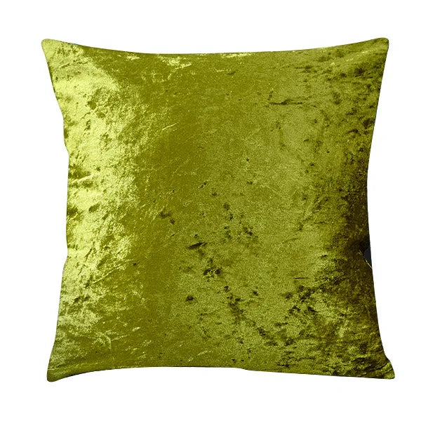 Crushed Velvet Cushion Covers - Many Colours & 2 Sizes