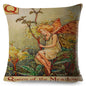 Alphabet Floral Fairy Cushion Covers (A-Z) - 18inx18in