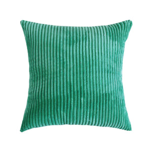 Green Extra Large Broad Corduroy Cushion Covers - 50cm - 70cm