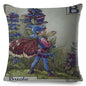 Alphabet Floral Fairy Cushion Covers (A-Z) - 18inx18in