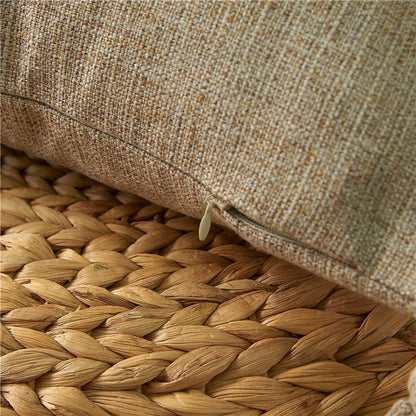 Nordic Style Linen Cushion Covers With Tassels - 45x45 (18inx18in)