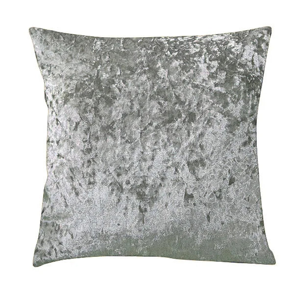 Crushed Velvet Cushion Covers - Many Colours & 2 Sizes