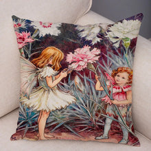 Children's Flower Fairies Cushion Covers 45cm x 45cm