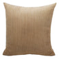 camel Extra Large Broad Corduroy Cushion Covers - 50cm - 70cm