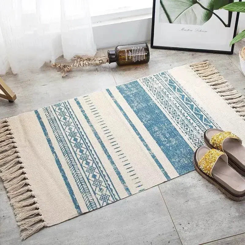 Boho Cotton Mandala & Ethnic Rugs - 60cm x 90cm