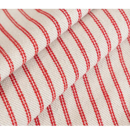 Nordic Vintage Striped Jacquard Tassel Cushion Covers