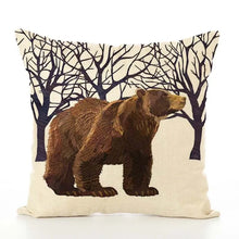 Fun Forest Animal Cushion Covers - bear