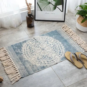 Boho Cotton Mandala & Ethnic Rugs - 60cm x 90cm