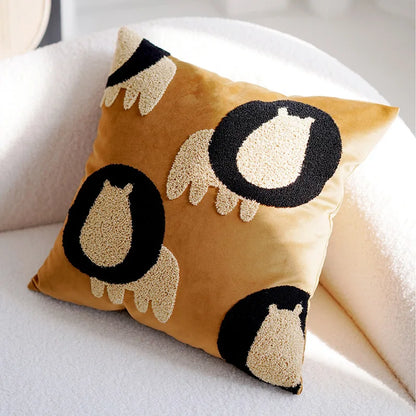 Kids Tufted Lion Cushion Covers - 2 sizes