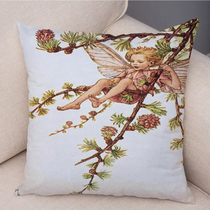 Children's Flower Fairies Cushion Covers 45cm x 45cm