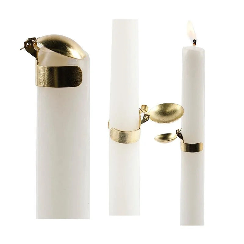 Stay Safe With These Stylish Automatic Candle Extinguishers in Gold 