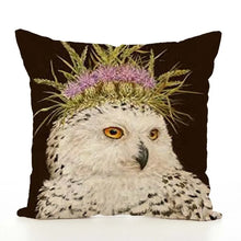Fun Forest Animal Cushion Covers - owl