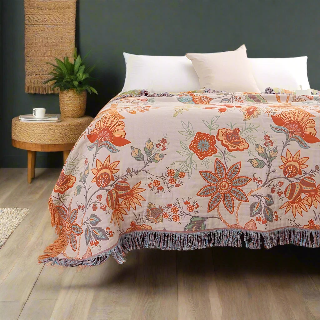 Bedspread bohemian