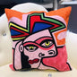 Picasso Embroidery Cushion Covers - 45cm x 45cm or 18in x 18in