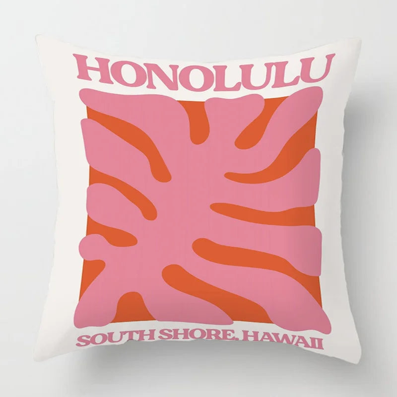 Cool Abstract Geometric Art Printed Cushion Covers - 2 Sizes