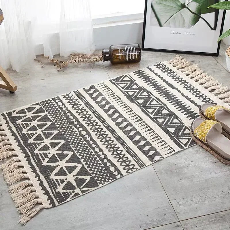 Boho Cotton Mandala & Ethnic Rugs - 60cm x 90cm