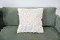 Boho Cream Cotton Linen Macrame Cushion Cover