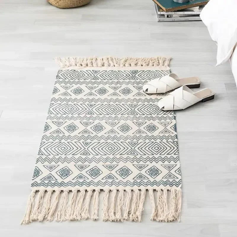 Boho Cotton Mandala & Ethnic Rugs - 60cm x 90cm