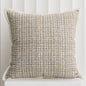 Nordic Vintage Cream & Beige Jacquard Cushion Covers 18in x 18in