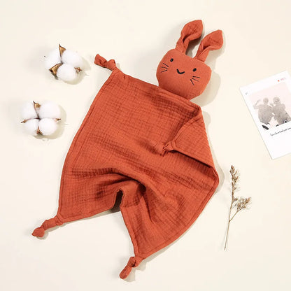 Rabbit 100% Cotton Comfort Blankets for Baby