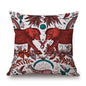 Jungle Style Leopard Spotted Elephant Cushion Covers