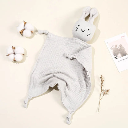 Rabbit 100% Cotton Comfort Blankets for Baby