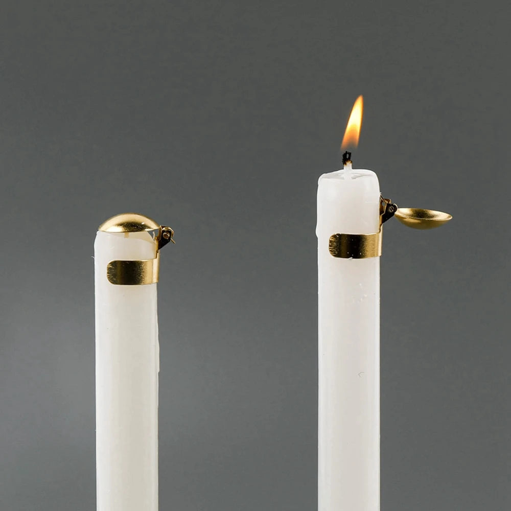 Stay Safe With These Stylish Automatic Candle Extinguishers in Gold