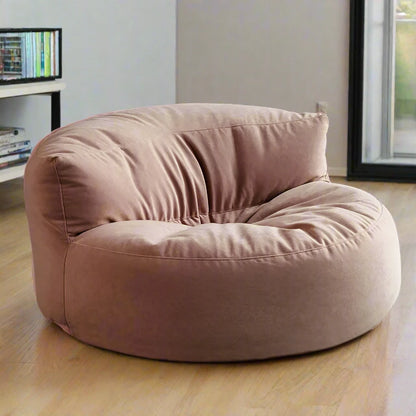 Pink Chic Bean Bag / Chillsack Cover with Back Support (Without filler)