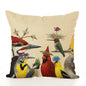 Fun Forest Animal Cushion Covers - birds