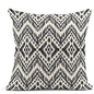 Bohemian Tribal Cushion Covers - Offwhite & Black